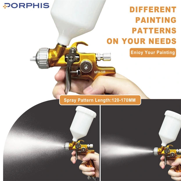 PORPHIS MPH-338 LVLP MINI Spray Gun