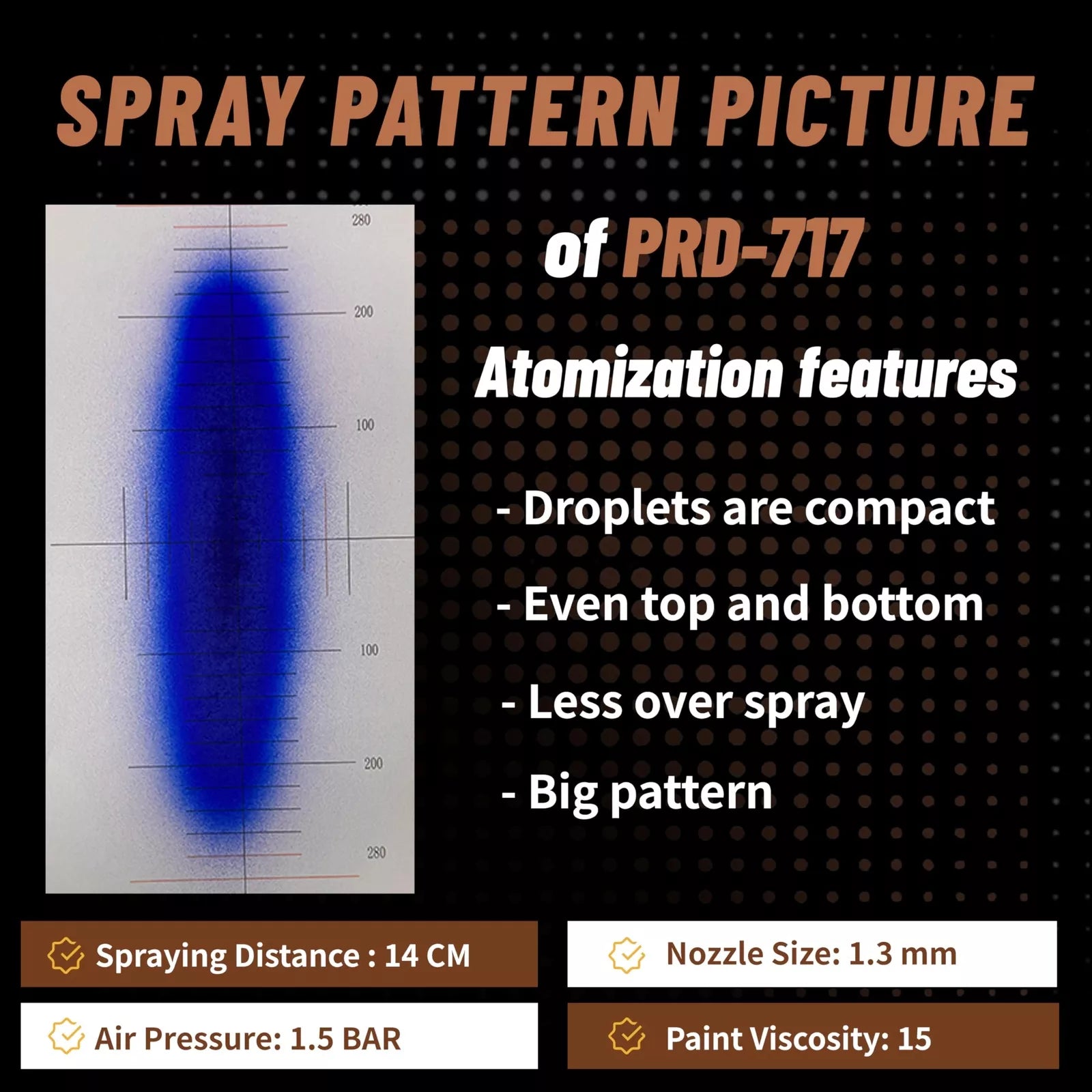 Porphis PRD_717 VS 1.3mm Spray Gun/ premium pastic box kit